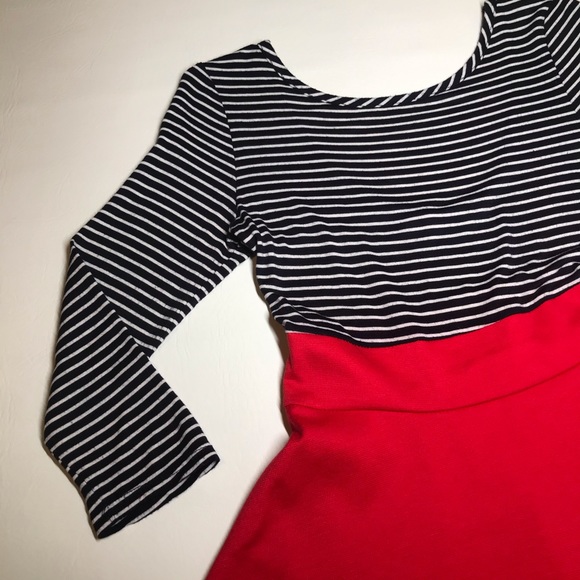 A’gaci A’gaci A’gaci Women’s Blue/White/Red Dress - Picture 5 of 10